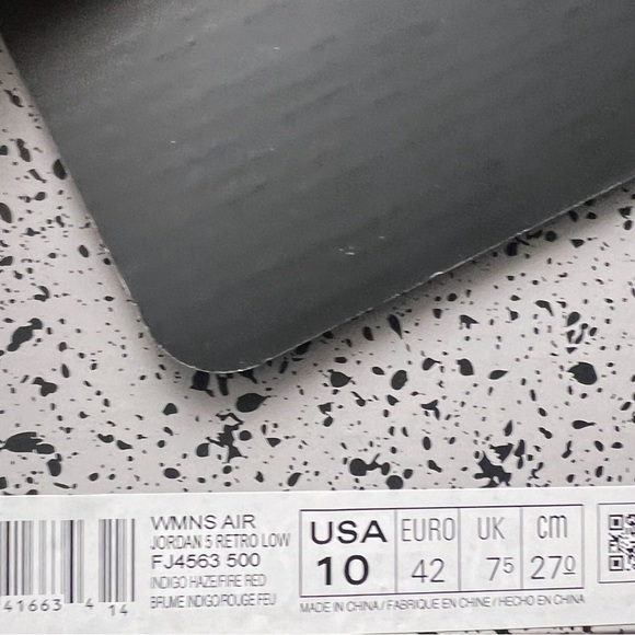 Womens Air Jordan 5 retro low Size 10 - Picture 14 of 14